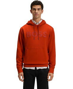 yz q[S{X Y p[J[EXEFbg AE^[ Men's Relaxed-Fit Cotton Terry Hoodie Orange
