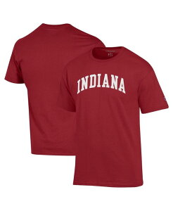 `sI Y gbvX TVc Champion Men's Crimson Indiana Hoosiers Basic Arch T-Shirt Crimson N]