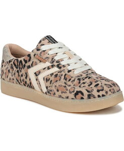 hN^[EV[ fB[X V[Y Xj[J[ [X Dr. Scholl's Women's Rebel Sport Lace Up Sneakers Black/Brown Leather ubN