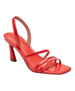�}�[�N�t�B�b�V���[ ���f�B�[�X �V���[�Y �T���_�� Marc Fisher Women's Nalina Strappy Slip-On Sandals Fire Coral Patent �R�[����