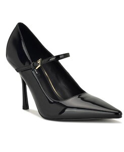 yz iCEFXg fB[X pvX V[Y Women's Jinnie Mary Jane Stiletto Pumps Black Patent