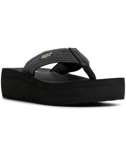 LV[ fB[X V[Y T_ Roxy Women's Play Day Slip On Flat Sandals Black Overflow ubN
