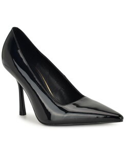 yz iCEFXg fB[X pvX V[Y Women's Jamiey Slip-On Stiletto Pumps Black Patent