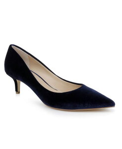 �W���E�F���_�O���C�~�V���J ���f�B�[�X �V���[�Y �p���v�X �x���x�b�g Jewel Badgley Mischka Women's Enola Velvet Pumps Navy Velvet �l�C�r�[