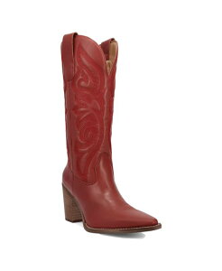 �f�B���S ���f�B�[�X �V���[�Y �u�[�c�E���C���u�[�c ���U�[ Dingo Women's Hensley Leather Boot Red ���b�h