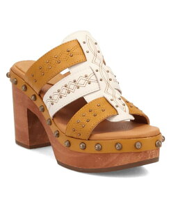 �f�B���S ���f�B�[�X �V���[�Y �T���_�� Dingo Women's Chateau Wooden Sandal Plantain