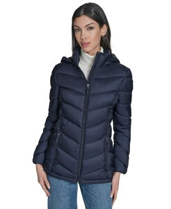 �`���[�^�[�N���u ���f�B�[�X �A�E�^�[ �W���P�b�g�E�u���]�� �R�[�g Charter Club Women's Packable Hooded Puffer Coat Bold Navy �l�C�r�[