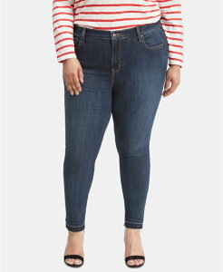 ���[�o�C�X ���f�B�[�X �{�g���X �f�j���p���c �v���X�T�C�Y �W�[���Y Levi's Trendy Plus Size 721 High-Rise Skinny Jeans Lapis Blue �u���[