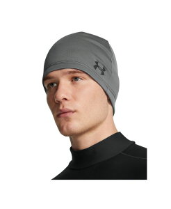 A_[A[}[ Y ANZT[ Xq S Under Armour Men's Logo Storm Beanie Castlerock / / Black 025 ubN