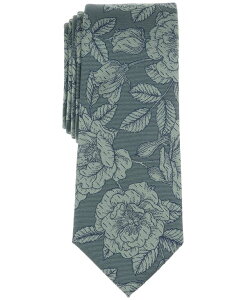 �o�[�X���[ �����Y �A�N�Z�T���[ �l�N�^�C �t�����[�� �t�����[ Bar III Men's Clifton Skinny Floral Tie Emerald �G�������h