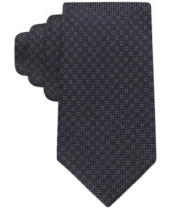 �J���o���N���C�� �����Y �A�N�Z�T���[ �l�N�^�C Calvin Klein Men's Ramos Textured Geo-Pattern Tie Black �u���b�N