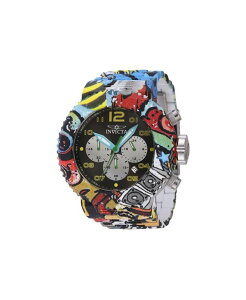 CrN^ Y ANZT[ rv Invicta Men's 43233 Pro Diver Quartz Chronograph Black Yellow Dial Watch Multicolor }`J[