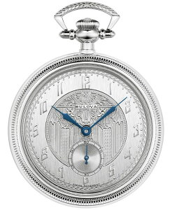 �u���o ���f�B�[�X �A�N�Z�T���[ �r���v T�V���c Bulova 150th Anniversary Limited Edition Men's Art Deco Stainless Steel Chain Watch 45.5mm Silver �V���o�[