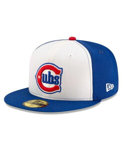 �j���[�G�� �����Y �A�N�Z�T���[ �X�q New Era Men's White/Royal Chicago Cubs Alternate Authentic Collection On-Field 59FIFTY Fitted Hat White Royal �z���C�g