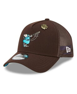 �j���[�G�� �����Y �A�N�Z�T���[ �X�q New Era Men's Brown San Diego Padres 2025 Big League Chew A-Frame 9FORTY Adjustable Trucker Hat Brown �u���E��