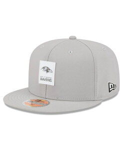 �j���[�G�� �����Y �A�N�Z�T���[ �X�q New Era Men's Gray Baltimore Ravens 2025 Sideline 59FIFTY Fitted Hat Gray �O���[