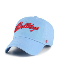 47 �u�����h �����Y �A�N�Z�T���[ �X�q '47 Brand Men's Light Blue Fresno State Bulldogs Vault Clean Up Adjustable Hat Light Blue �u���[