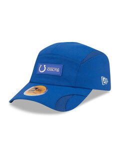 j[G Y ANZT[ Xq New Era Men's Royal Indianapolis Colts 2025 Sideline Runner Adjustable Hat Royal