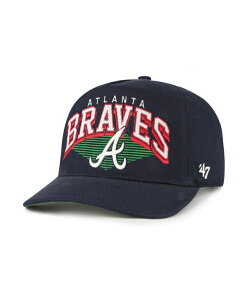 47 uh Y ANZT[ Xq '47 Brand Men's Navy Atlanta Braves Pomona Hitch Adjustable Hat Navy lCr[