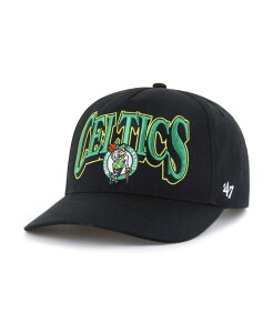 47 �u�����h �����Y �A�N�Z�T���[ �X�q '47 Brand Men's Black Boston Celtics Every Time Past Champs Hitch Adjustable Hat Black �u���b�N