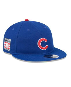 �j���[�G�� �����Y �A�N�Z�T���[ �X�q New Era Men's Royal Chicago Cubs Baseball Hall of Fame Retro Crown 9FIFTY Adjustable Hat Royal