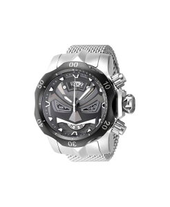 CrN^ Y ANZT[ rv Invicta Men's 48169 Venom Quartz Multifunction Black Gunmetal Dial Watch Silver Vo[