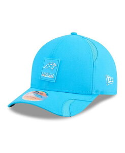 �j���[�G�� �����Y �A�N�Z�T���[ �X�q New Era Men's Blue Carolina Panthers 2025 Sideline M-crown 9FORTY Adjustable Hat Blue �u���[