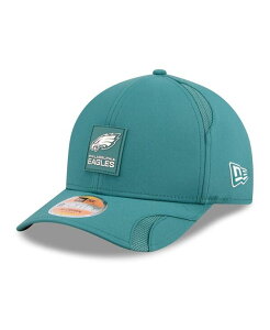 �j���[�G�� �����Y �A�N�Z�T���[ �X�q New Era Men's Midnight Green Philadelphia Eagles 2025 Sideline M-crown 9FORTY Adjustable Hat Green �O���[��