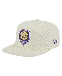 �j���[�G�� �����Y �A�N�Z�T���[ �X�q New Era Men'sCream Orlando City SC 2025 Kickoff Snapback Golfer Hat Cream �N���[��