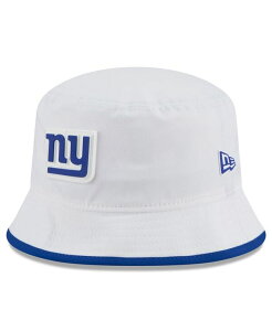 yz j[G Y Xq ANZT[ Men's White New York Giants 2025 NFL Training Camp Stretch Bucket Hat White