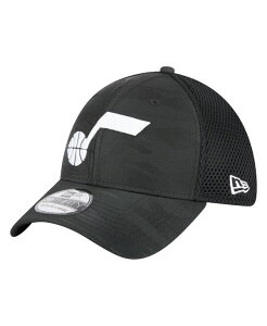 �j���[�G�� �����Y �A�N�Z�T���[ �X�q New Era Men's Black Utah Jazz Subtle Camo 39THIRTY Flex Hat Black �u���b�N