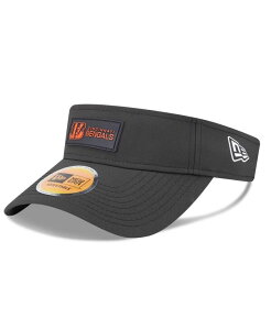 �j���[�G�� �����Y �A�N�Z�T���[ �X�q New Era Men's Black Cincinnati Bengals 2025 Sideline Visor Hat Black �u���b�N