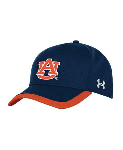 A_[A[}[ Y ANZT[ Xq Under Armour Men's Navy Auburn Tigers Sideline Blitzing Accent Flex Hat Navy lCr[