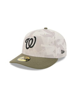�j���[�G�� �����Y �A�N�Z�T���[ �X�q New Era Men's Light Beige/Olive Washington Nationals 2025 Armed Forces Day 59FIFTY Fitted Hat Light Beige Olive �I���[�u