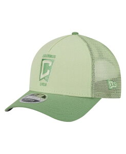 �j���[�G�� �����Y �A�N�Z�T���[ �X�q New Era Men's Green Columbus Crew Color Pack 9FORTY M-Crown A-Frame Adjustable Trucker Hat Green �O���[��