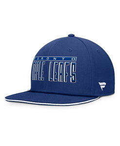 �t�@�i�e�B�N�X �����Y �A�N�Z�T���[ �X�q Fanatics Men's Blue Toronto Maple Leaf's Fundamental Gino Stack Snapback Hat Blue �u���[
