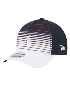 �j���[�G�� �����Y �A�N�Z�T���[ �X�q New Era Men's Navy Atlanta Braves Gradient 9FORTY M-Crown Adjustable Hat Navy �l�C�r�[