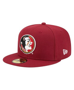 �j���[�G�� �����Y �A�N�Z�T���[ �X�q New Era Men's Garnet Florida State Seminoles Vault 59FIFTY Fitted Hat Garnet