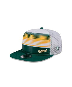 �j���[�G�� �����Y �A�N�Z�T���[ �X�q New Era Men's Green Oakland Athletics Cooperstown Collection Team Horizon 9FIFTY A-Frame Trucker Snapback Hat Green �O���[��