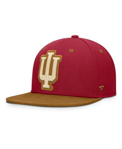 t@ieBNX Y ANZT[ Xq Fanatics Men's Crimson/Brown Indiana Hoosiers NoBo Fitted Hat Crimson Brown N]