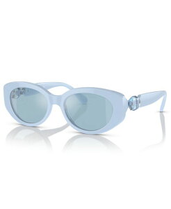 yz XtXL[ fB[X TOXEACEFA ANZT[ Women's Sunglasses Mirror SK6002 Light Blue