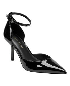 �}�[�N�t�B�b�V���[ ���f�B�[�X �V���[�Y �p���v�X Marc Fisher Women's Rvker Two-Piece Stiletto Pumps Black Patent �u���b�N