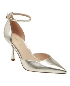 �}�[�N�t�B�b�V���[ ���f�B�[�X �V���[�Y �p���v�X Marc Fisher Women's Rvker Two-Piece Stiletto Pumps Gold Metallic �S�[���h