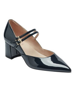 �o���h���[�m ���f�B�[�X �V���[�Y �p���v�X �q�[�� Bandolino Women's Smith Mary Jane Block Heel Pumps Navy Patent �l�C�r�[