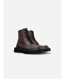 �J���y�[�� ���f�B�[�X �V���[�Y �u�[�c�E���C���u�[�c ���[�X ���U�[ Camper Pix Berlin Nubuck Leather Medium Lace Boot Brown �u���E��