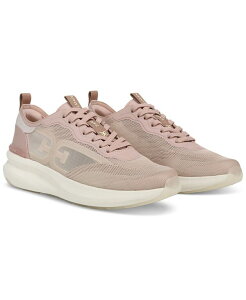 �T���G�f���}�� ���f�B�[�X �V���[�Y �X�j�[�J�[ ���b�V�� ���[�X Sam Edelman Women's Sarita Mesh Lace-Up Sneakers Beige Rose Multi Mesh Fabric �x�[�W��