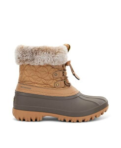 yz EGX^`[t fB[X u[cECu[c V[Y Womens Polar Faux Fur Ankle Cold Weather Boot Brown