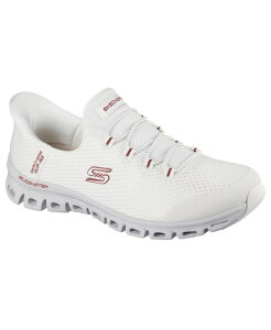 yz XPb`[Y fB[X Xj[J[ V[Y Women's Slip-ins: Glide-Step - Vibey Athletic Walking Sneakers from Finish Line Off White Gray