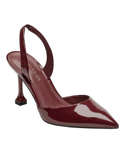 �}�[�N�t�B�b�V���[ ���f�B�[�X �V���[�Y �p���v�X Marc Fisher Women's Hadya Slingback Stiletto Pumps Sangria Patent
