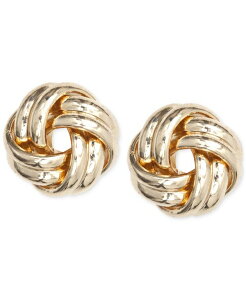 �A���N���C�� ���f�B�[�X �A�N�Z�T���[ �s�A�X�E�C�������O Anne Klein Knot Stud Earrings Gold �S�[���h